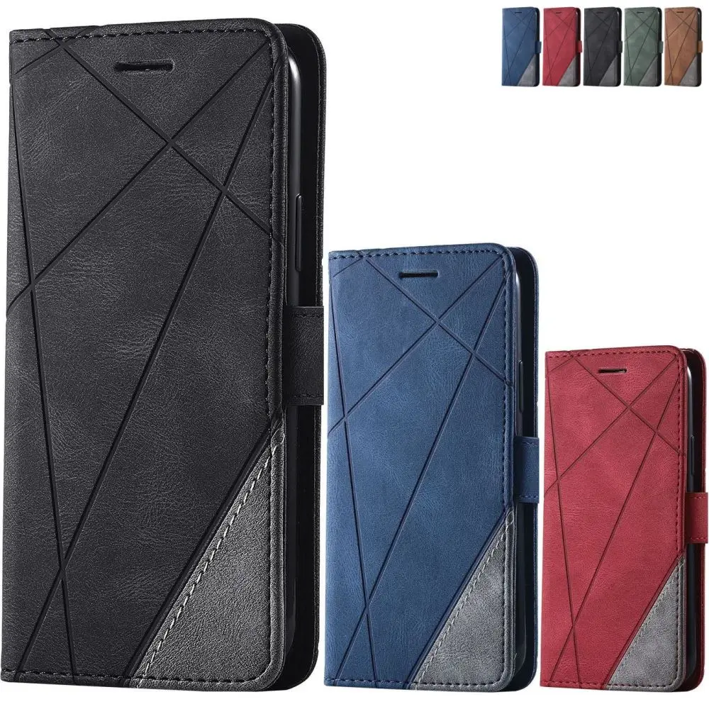

For Etui Samsung Galaxy A50 A50S A51 A52 A70 A70S A71 A72 A81 A91 Leather Wallet Cover Book Case J7 Prime J700 J710 J730 D21G