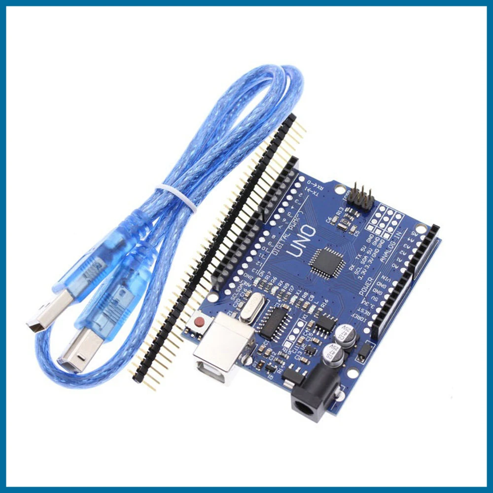 S ROBOT UNO R3 CH340G+MEGA328P Chip 16Mhz For Arduino UNO R3 Development board + USB CABLE EC13
S ROBOT UNO R3 CH340G+MEGA328P Chip 16Mhz For Arduino UNO R3 Development board + USB CABLE EC13