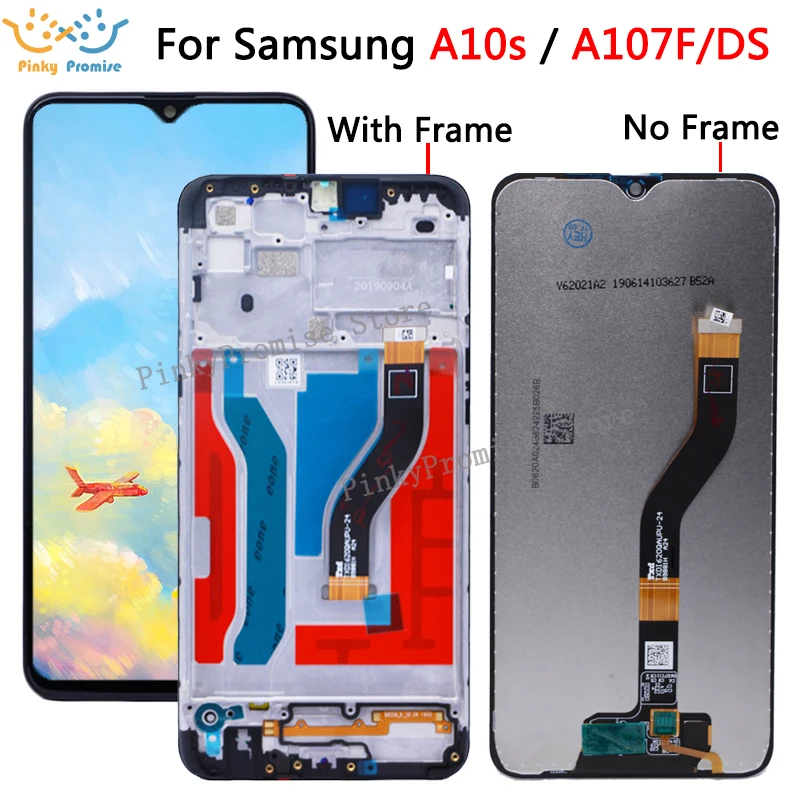 ЖК экран с дигитайзером для Samsung Galaxy A10s 6 2 дюйма сенсорный A10S|Экраны мобильных