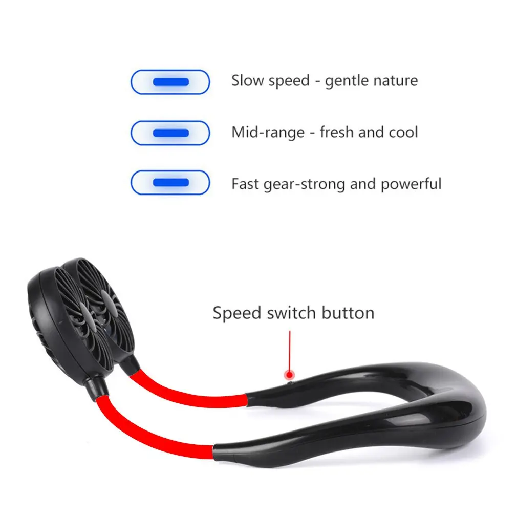 Sports fan usb charging portable foldable hanging neck fan Mini Portable Sports Fan 3 speeds fan folding fan
Sports fan usb charging portable foldable hanging neck fan Mini Portable Sports Fan 3 speeds fan folding fan