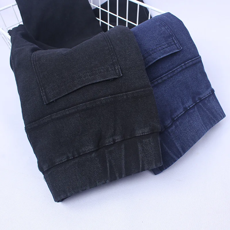 2019 женские брюки стрейч карандаш черные синие размера плюс леггинсы 4XL большой