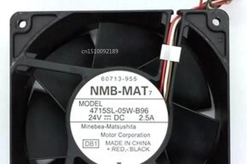 Для NMB MAT 4715SL 05W B96 24V 2.5A 12038 инверторный охлаждающий вентилятор бесплатная