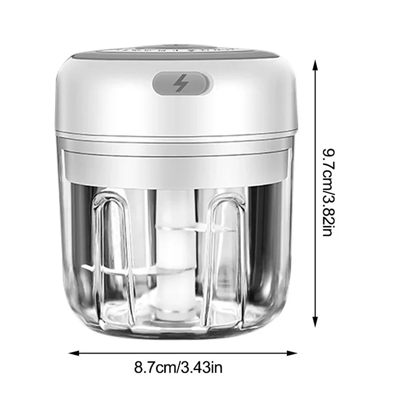 High Quality Electric Garlic Masher Electric Crusher Health PP Garlic Stirrer USB Garlic Masher Kitchen Fruit Vegetable Gadgets
High Quality Electric Garlic Masher Electric Crusher Health PP Garlic Stirrer USB Garlic Masher Kitchen Fruit Vegetable Gadgets