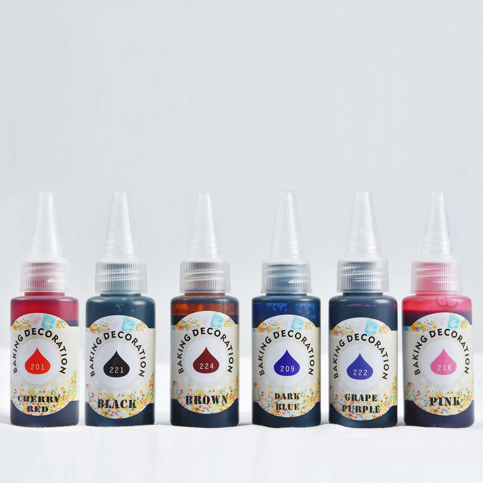 12 Colors 30ML/Bottle Water Base Colors Food Coloring Cake Edible Pigment DIY Fondant Macaron Cream Baking Decoration
12 Colors 30ML/Bottle Water Base Colors Food Coloring Cake Edible Pigment DIY Fondant Macaron Cream Baking Decoration