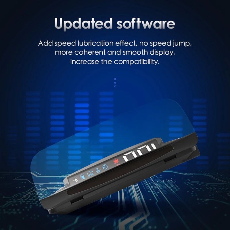 Car HUD Display, Head Up Display Sn Car HUD Head Up Display OBD2 Interface Plug & Play Vehicle Speed KM/H MPH, Water Tempera
Car HUD Display, Head Up Display Sn Car HUD Head Up Display OBD2 Interface Plug & Play Vehicle Speed KM/H MPH, Water Tempera