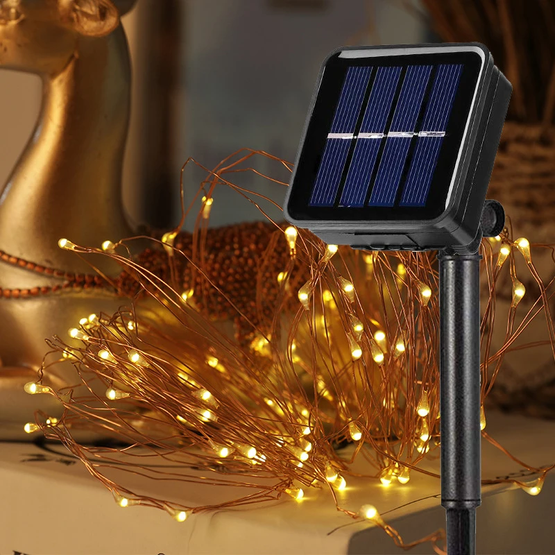 New 50/100/200/330 LED Solar Light Outdoor Lamp String Lights For Holiday Christmas Party Waterproof Fairy Lights Garden Garland
New 50/100/200/330 LED Solar Light Outdoor Lamp String Lights For Holiday Christmas Party Waterproof Fairy Lights Garden Garland