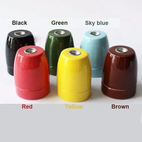 Free shipping sample order E27 lighting socket DIY industrial pendant lamp part retro 100% high quality ceramic lamp holder
Free shipping sample order E27 lighting socket DIY industrial pendant lamp part retro 100% high quality ceramic lamp holder