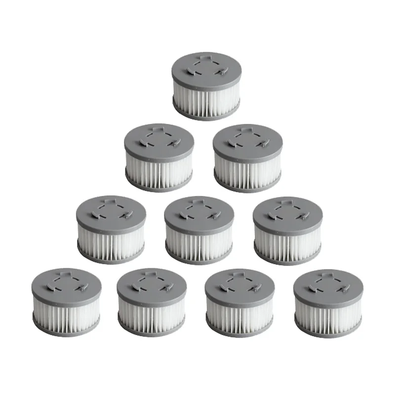 10 PCS HEPA Filter for Xiaomi JIMMY JV85/JV85 Pro/H9 PRO Handheld Wireless Vacuum Cleaner
10 PCS HEPA Filter for Xiaomi JIMMY JV85/JV85 Pro/H9 PRO Handheld Wireless Vacuum Cleaner