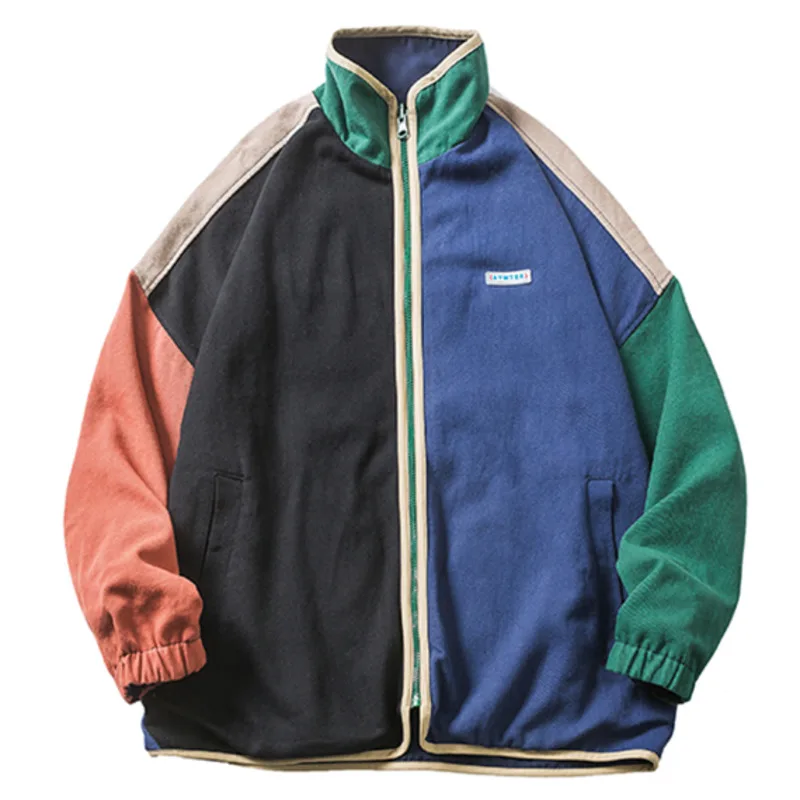 XUXI Women Stitching Contrast Color Two-sided Coat Autumn Streetwear Jacket Fashion Long Sleeve Vintage Loose Autumn 2020 FZ3224
XUXI Women Stitching Contrast Color Two-sided Coat Autumn Streetwear Jacket Fashion Long Sleeve Vintage Loose Autumn 2020 FZ3224