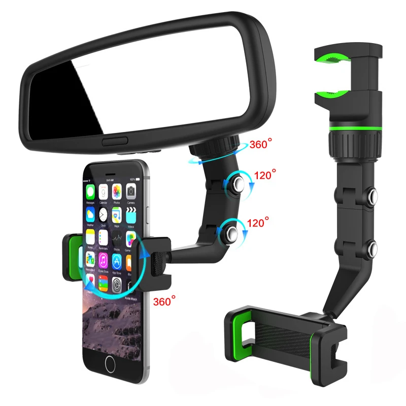 Автомобильный держатель для телефона, многофункциональный поворотный на 360 градусов Автомобильный держатель для зеркала заднего вида с за...
Автомобильный держатель для телефона, многофункциональный поворотный на 360 градусов Автомобильный держатель для зеркала заднего вида с за...
