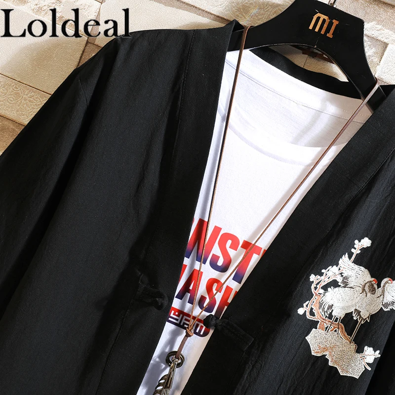 Loldeal Chinese Style Short-sleeved Shirt Men Slim Cotton and Linen Printing Casual
Loldeal Chinese Style Short-sleeved Shirt Men Slim Cotton and Linen Printing Casual