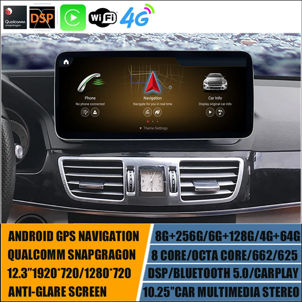Автомагнитола на Android, автомобильный GPS-плеер для Mercedes Benz E-Class W212 S212 2009-2016, стерео, мультимедиа, Wi-Fi, 4G, DSP, Carplay, Snapdragon
Автомагнитола на Android, автомобильный GPS-плеер для Mercedes Benz E-Class W212 S212 2009-2016, стерео, мультимедиа, Wi-Fi, 4G, DSP, Carplay, Snapdragon