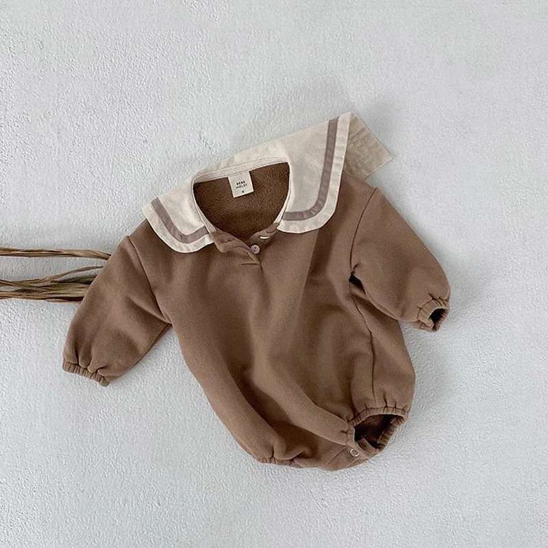 WLG Baby Rompers for Boys Girls Spring Fall Beige Brown Long Sleeve Clothes Toddler Casual All Match Romper 6-18 Months
WLG Baby Rompers for Boys Girls Spring Fall Beige Brown Long Sleeve Clothes Toddler Casual All Match Romper 6-18 Months