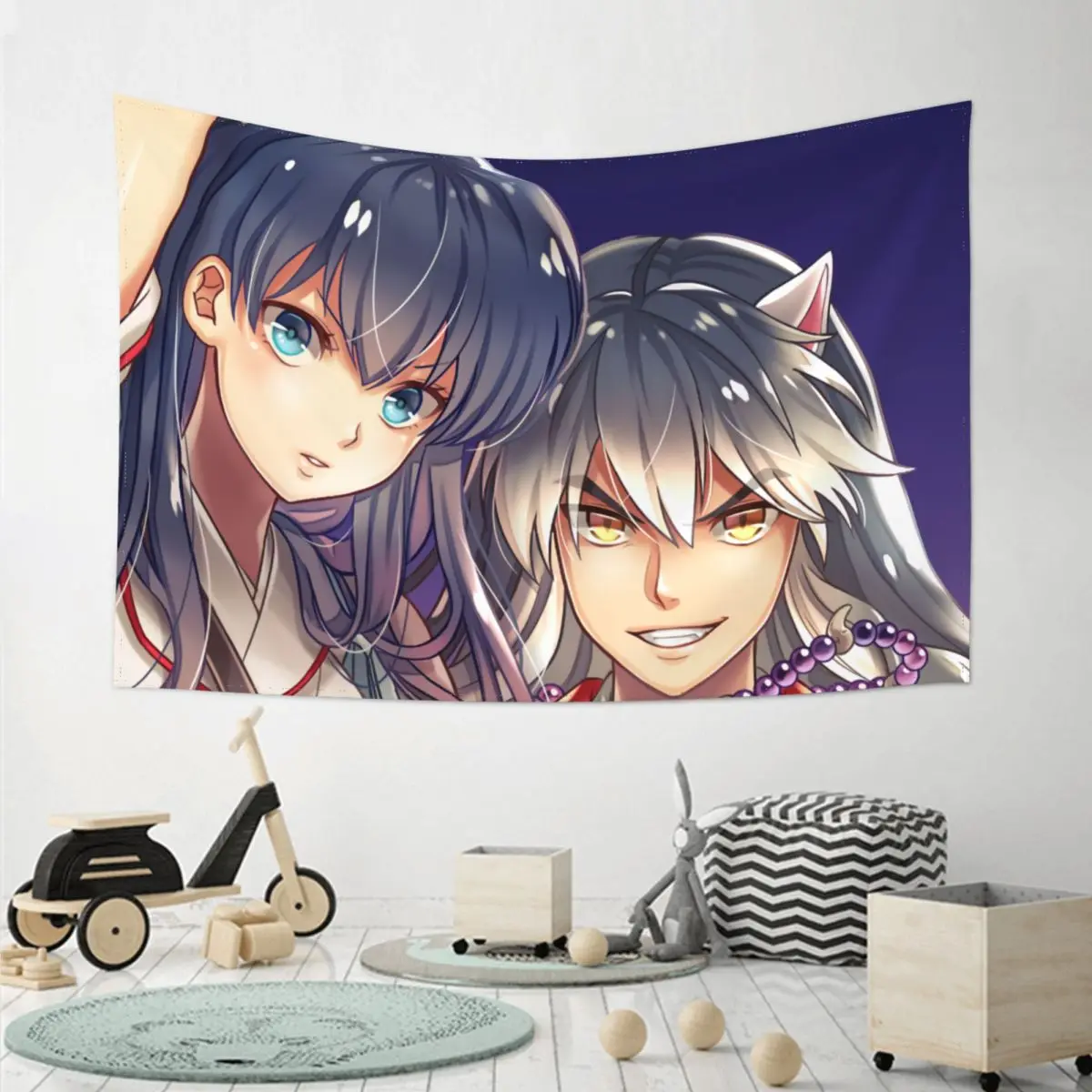 150x102cm InuYasha family decorative wall tapestry InuYasha art living room decorative tapestry
150x102cm InuYasha family decorative wall tapestry InuYasha art living room decorative tapestry
