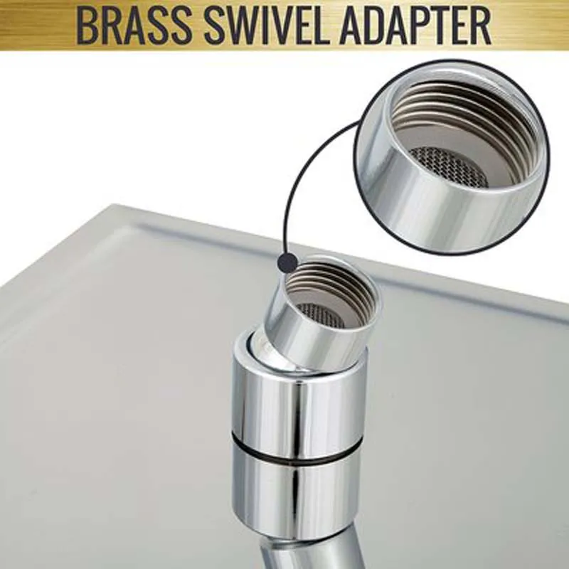 Square Rain Shower Head Ultra-Thin Stainless Steel Top Nozzle Ultra-thin Booster Mirror 304 Stainless Steel 8/10/12 Inches
Square Rain Shower Head Ultra-Thin Stainless Steel Top Nozzle Ultra-thin Booster Mirror 304 Stainless Steel 8/10/12 Inches