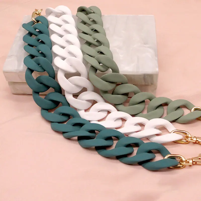 Fish Bone 38cm Acrylic Resin Chain Bag Strap Handbag Plastic Strap Fashion Colorful Women Bag Accessories Shoulder Strap
Fish Bone 38cm Acrylic Resin Chain Bag Strap Handbag Plastic Strap Fashion Colorful Women Bag Accessories Shoulder Strap