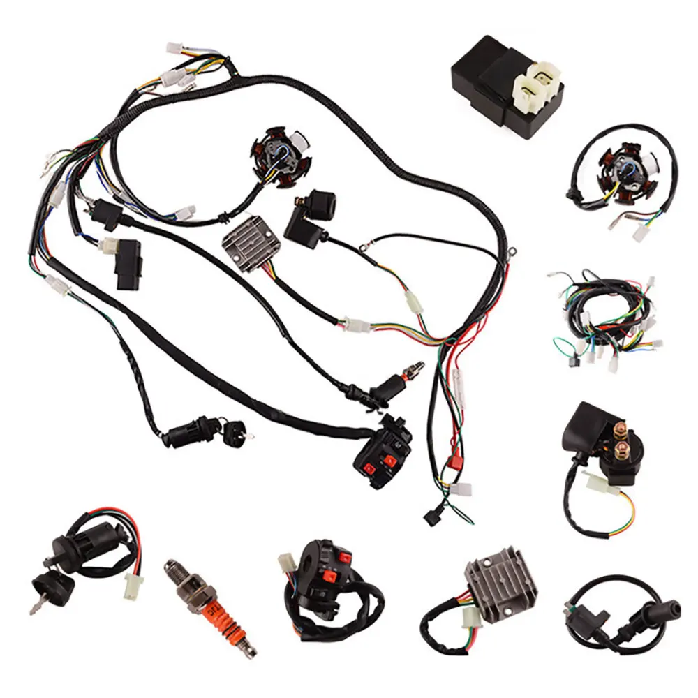Wiring-Harness Stator-Kit ATV Ignition Coil Durable For Buggy Go-Kart High Quality 200CC Assembly 4-Stroke Car Replacement Parts
Wiring-Harness Stator-Kit ATV Ignition Coil Durable For Buggy Go-Kart High Quality 200CC Assembly 4-Stroke Car Replacement Parts