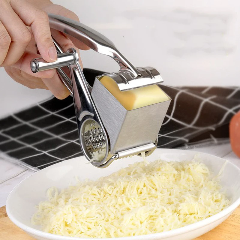 Rotary Cheese Grater butter knife Multifunction Stainless Steel cheese slicer tools knife cheese ralador
Rotary Cheese Grater butter knife Multifunction Stainless Steel cheese slicer tools knife cheese ralador