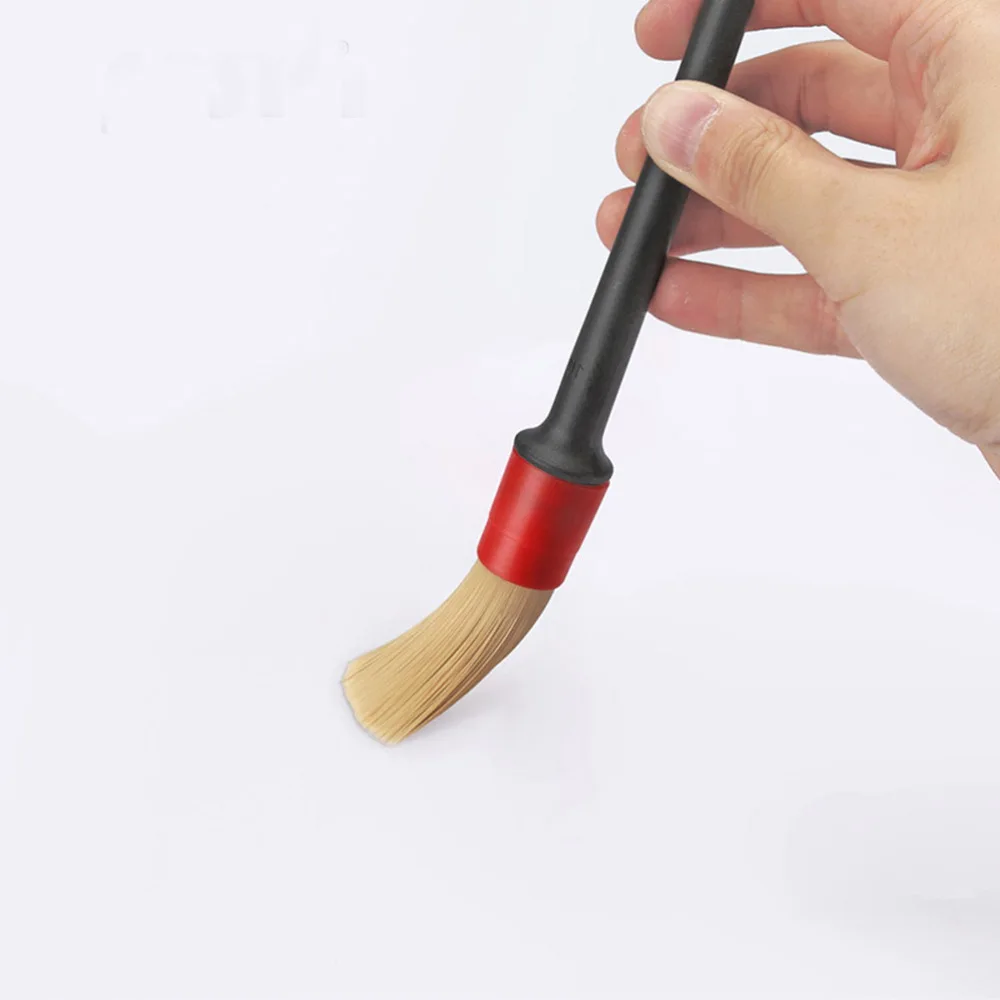 5PCS/Set Car Air Vent Cleaning Brush Round Handle Vehicle Washing Brush Detail Gap Brush Tool for Car (Black Red)
5PCS/Set Car Air Vent Cleaning Brush Round Handle Vehicle Washing Brush Detail Gap Brush Tool for Car (Black Red)