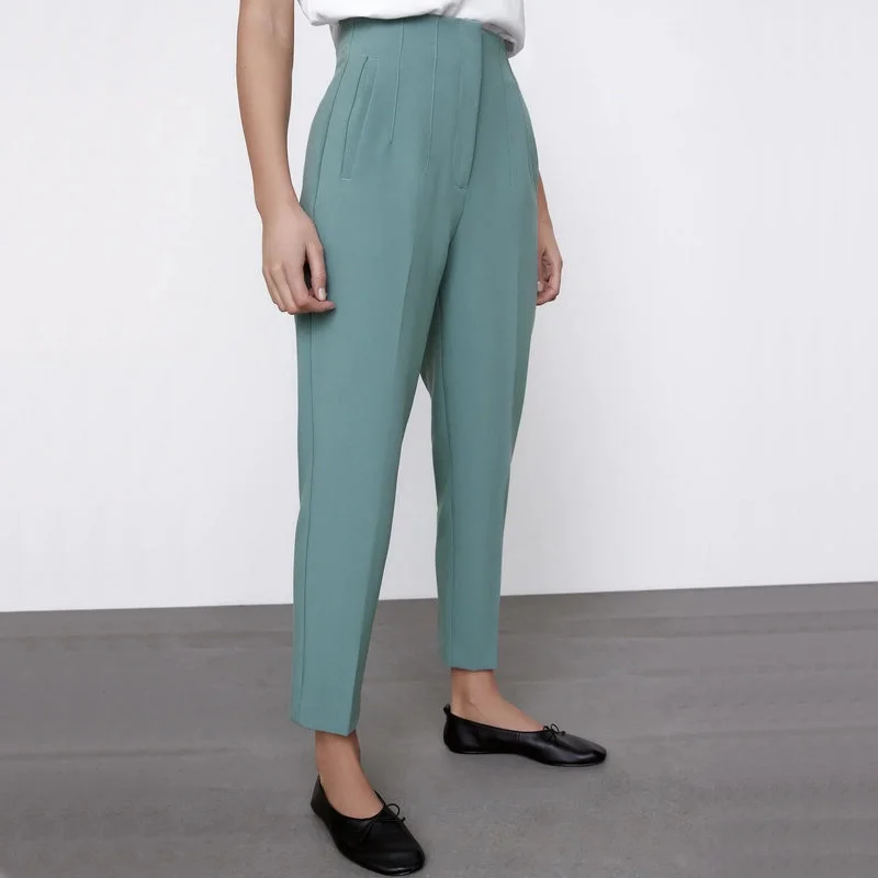 2021 New Summer Fashion Women Business High Waist Work Pants OL Office Lady Candy Colors Green Sim Fitness Pencil Trousers Suit
2021 New Summer Fashion Women Business High Waist Work Pants OL Office Lady Candy Colors Green Sim Fitness Pencil Trousers Suit