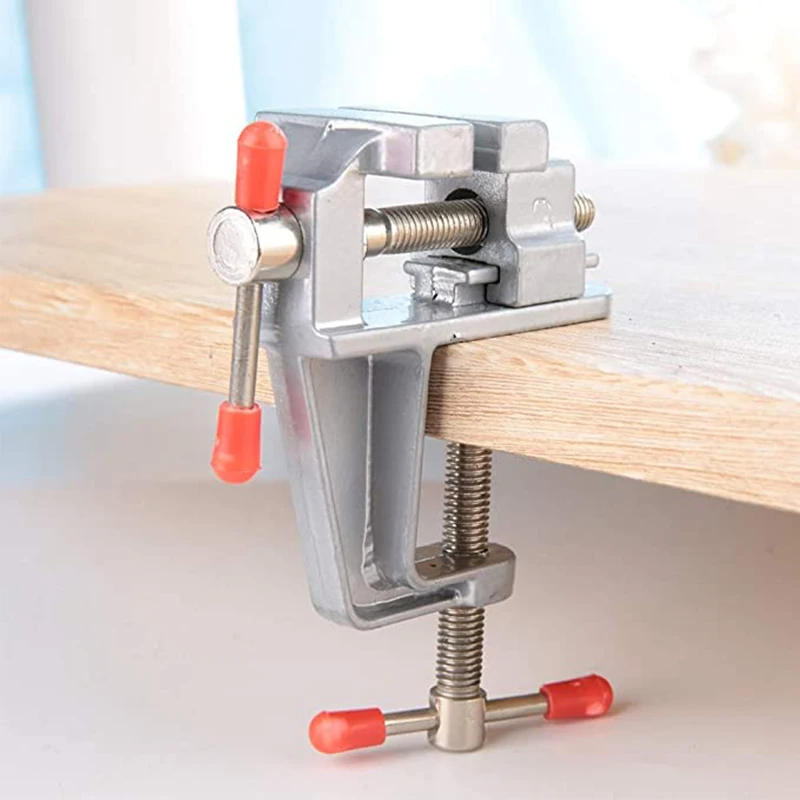 Aluminum Mini Jeweler Table Clamp Portable Work Bench Vise Hobby Small Bench Vice Jewelers DIY Clamps Craft Table Repair Tool 45
Aluminum Mini Jeweler Table Clamp Portable Work Bench Vise Hobby Small Bench Vice Jewelers DIY Clamps Craft Table Repair Tool 45