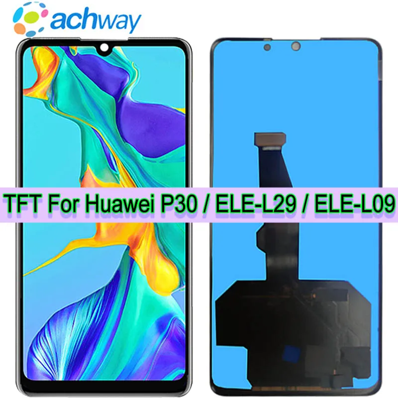 TFT Quality For Huawei P30 LCD Display Touch Screen Digitizer Assembly No Fingerprint For Huawei P30 Display VOG-L29 VOG-L09 LCD
TFT Quality For Huawei P30 LCD Display Touch Screen Digitizer Assembly No Fingerprint For Huawei P30 Display VOG-L29 VOG-L09 LCD