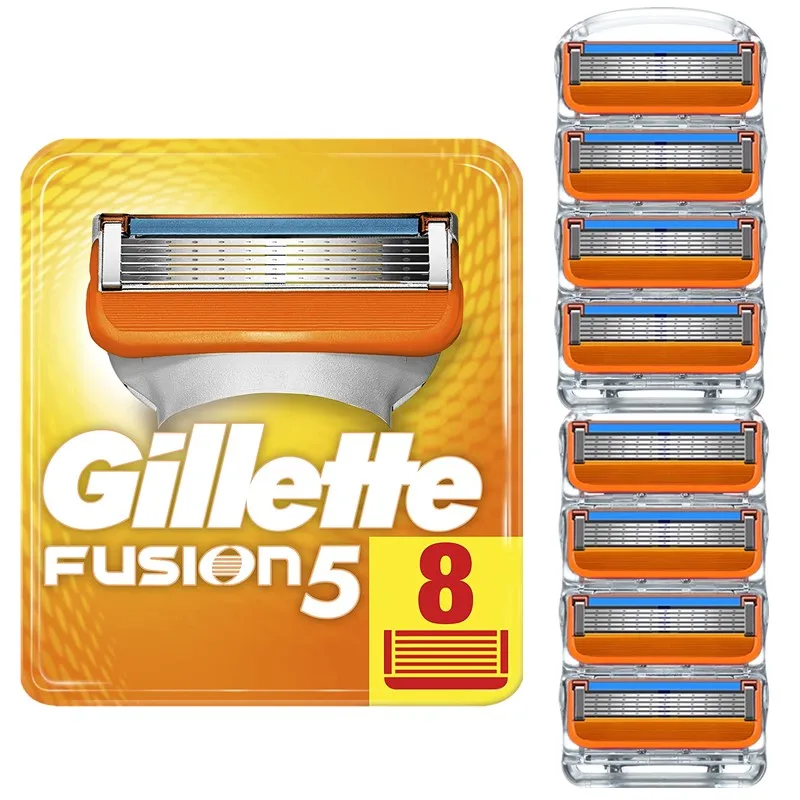 8pcs/lot Men Shaver Razor Blade Gillette Fusion 5 Replaceable Cassettes for Shaving Gillette Fusion5 Original 5 Layer Blade
8pcs/lot Men Shaver Razor Blade Gillette Fusion 5 Replaceable Cassettes for Shaving Gillette Fusion5 Original 5 Layer Blade
