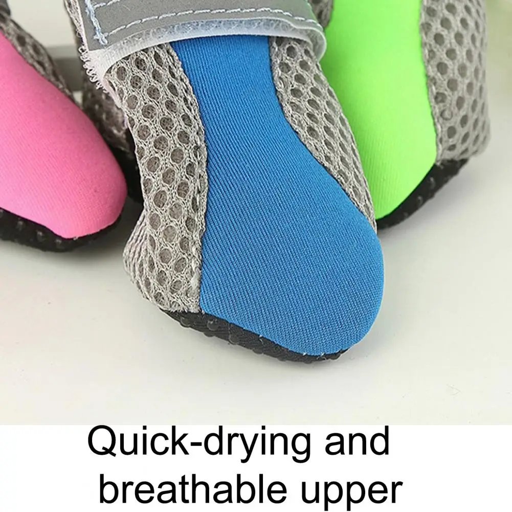 4Pcs Dog Shoes Sticker Closure Breathable Fabric Non-Slip Puppy Boots Outdoor Dog Accessories
4Pcs Dog Shoes Sticker Closure Breathable Fabric Non-Slip Puppy Boots Outdoor Dog Accessories