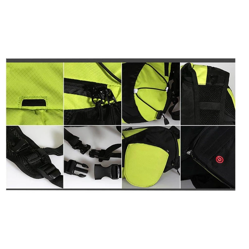 Remote Control Lightweight LED Signal Light Backpack Reflective Turn Signal Outdoor Sport Safety Bag for Cycling Running
Remote Control Lightweight LED Signal Light Backpack Reflective Turn Signal Outdoor Sport Safety Bag for Cycling Running