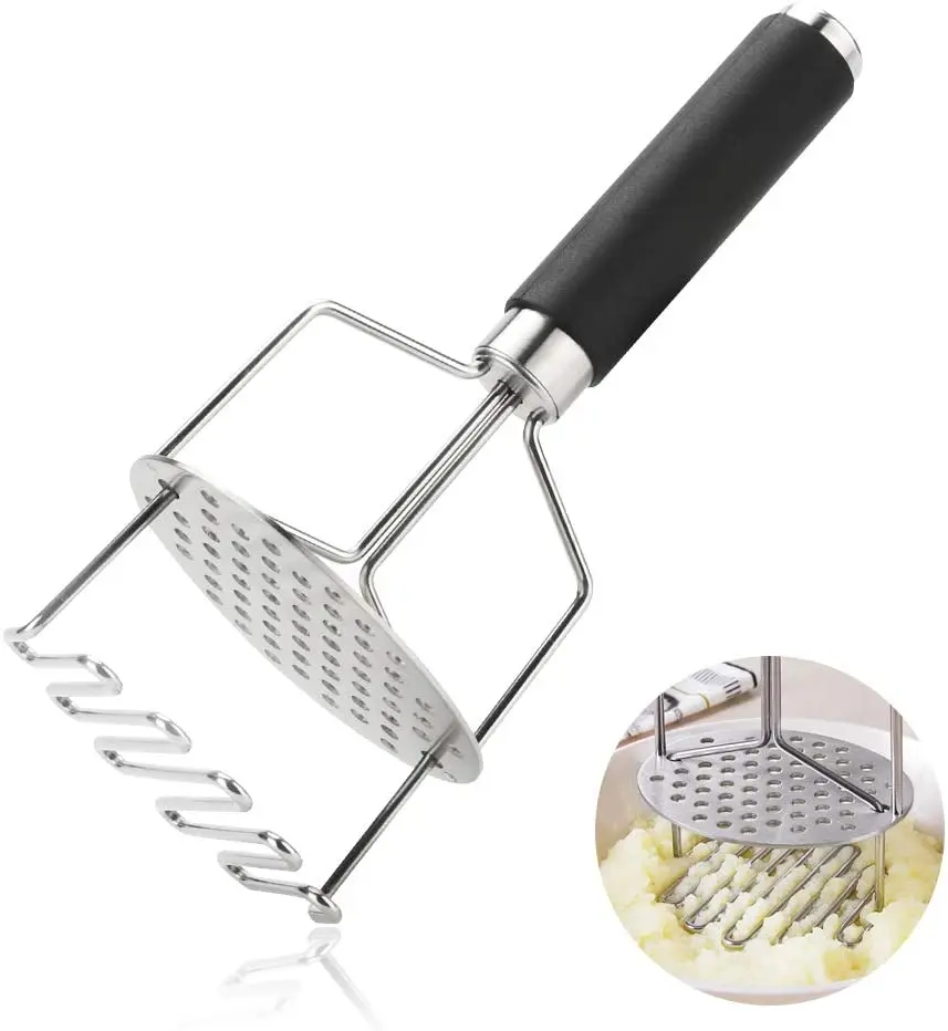 Potato Masher Press Cooking Tool Mashed Potatoes Wavy Press Crusher Potato Chip Chopper Cutter Juice Maker Kitchen Gadgets Tools
Potato Masher Press Cooking Tool Mashed Potatoes Wavy Press Crusher Potato Chip Chopper Cutter Juice Maker Kitchen Gadgets Tools