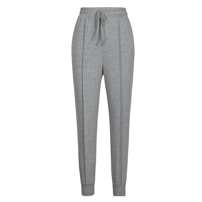 Women Trousers Sports Ankle-Length Solid Color Drawstring Tape Casual Foot Pants With Sashes
Women Trousers Sports Ankle-Length Solid Color Drawstring Tape Casual Foot Pants With Sashes