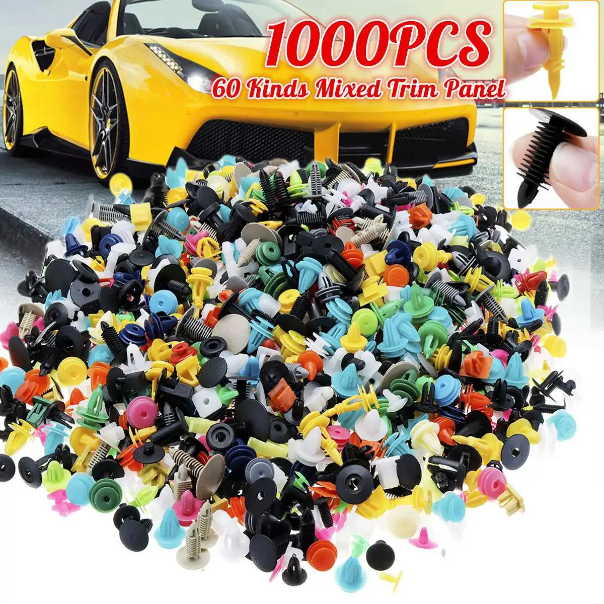 500/800/1000 шт. автомобильные крепежные заклепки, фиксаторы, нажимные крышки двигателя для автомобильного бампера, крыла, двери, отделочной пане...
500/800/1000 шт. автомобильные крепежные заклепки, фиксаторы, нажимные крышки двигателя для автомобильного бампера, крыла, двери, отделочной пане...