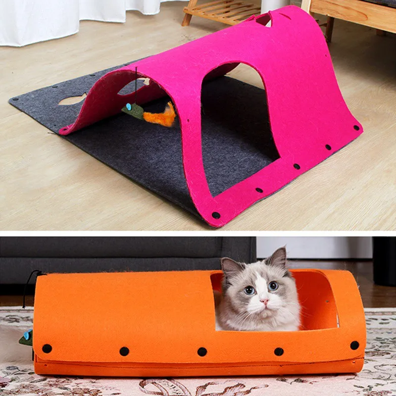 Felt Pet Tunnel Mat Pet Dog Cat Nest Toy Multifunctional Pet Tunnel Toys for Puppy Dog Cat Removable Pet Dog Toys Pet Products #
Felt Pet Tunnel Mat Pet Dog Cat Nest Toy Multifunctional Pet Tunnel Toys for Puppy Dog Cat Removable Pet Dog Toys Pet Products #