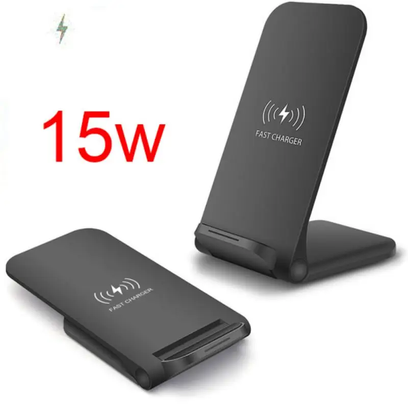New 15W Wireless Phone Charger Qi Fast Charging Pad Dock Foldable Phone Wireless Charger Holder For iPhone 12 Xiaomi Huawei
New 15W Wireless Phone Charger Qi Fast Charging Pad Dock Foldable Phone Wireless Charger Holder For iPhone 12 Xiaomi Huawei