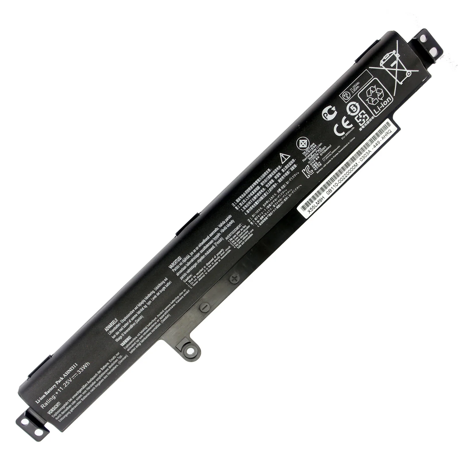 New A31N1311 Laptop Battery For ASUS VivoBook F102BA X102B X102BA-BH41T X102BA-DF1200 X102BA-HA41002F 11.25V 33WH
New A31N1311 Laptop Battery For ASUS VivoBook F102BA X102B X102BA-BH41T X102BA-DF1200 X102BA-HA41002F 11.25V 33WH