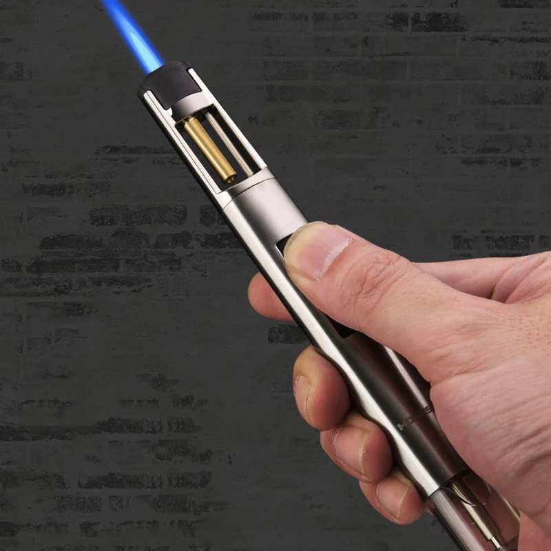 Outdoor BBQ Kitchen Torch Jet Pipe Lighter Pen Spray Gun Butane Gas Windproof Lighter Refillable Welding Tool Gadgets For Man
Outdoor BBQ Kitchen Torch Jet Pipe Lighter Pen Spray Gun Butane Gas Windproof Lighter Refillable Welding Tool Gadgets For Man