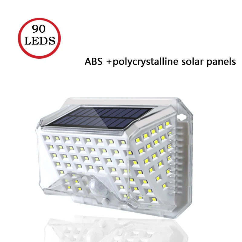 90 LED Solar Light Human Body Sensor Solar Lamp IP65 Outdoor Light automatic adjust brightness Garden Street Light
90 LED Solar Light Human Body Sensor Solar Lamp IP65 Outdoor Light automatic adjust brightness Garden Street Light