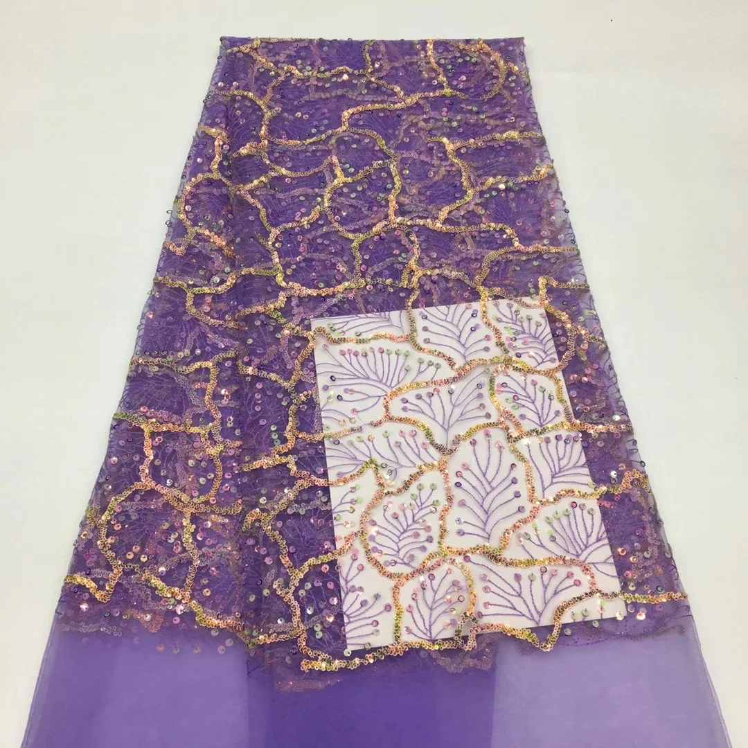 African lace fabric 2021 latest Nigeria sequin embroidery beautiful pattern high quality tulle lace fabric 5 yards XX-S35270
African lace fabric 2021 latest Nigeria sequin embroidery beautiful pattern high quality tulle lace fabric 5 yards XX-S35270