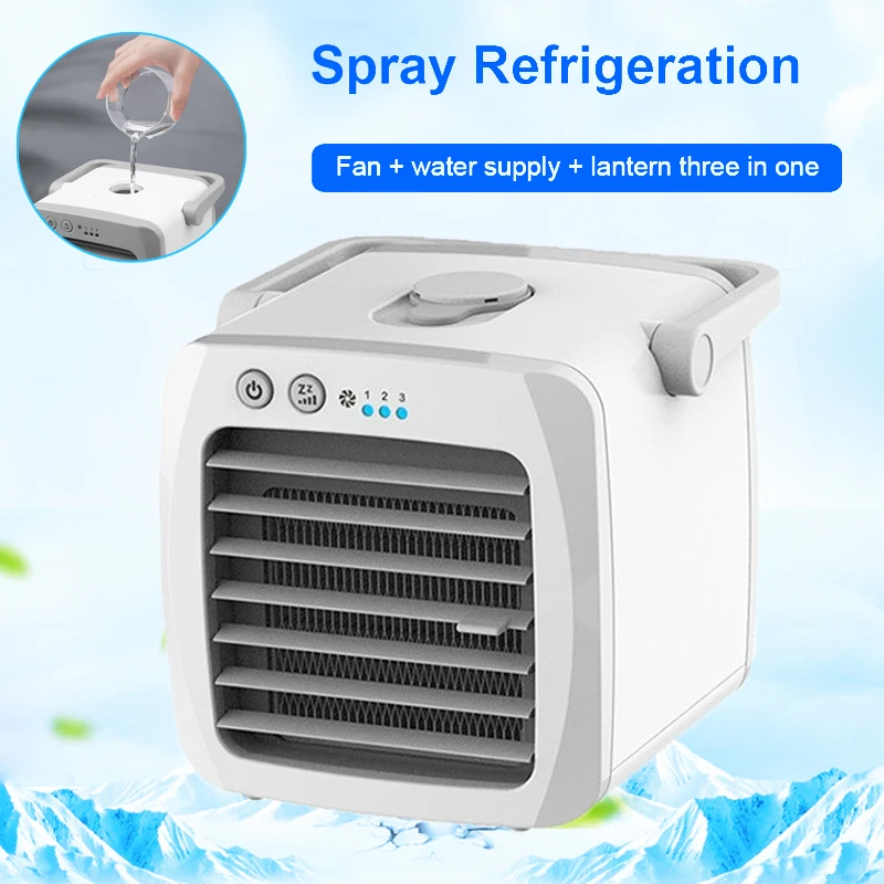 USB Desk Mini Fan Portable Air Cooler Fan Air Conditioner Light Desktop Air Cooling Fan Humidifier Purifier For Office Bedroom
USB Desk Mini Fan Portable Air Cooler Fan Air Conditioner Light Desktop Air Cooling Fan Humidifier Purifier For Office Bedroom