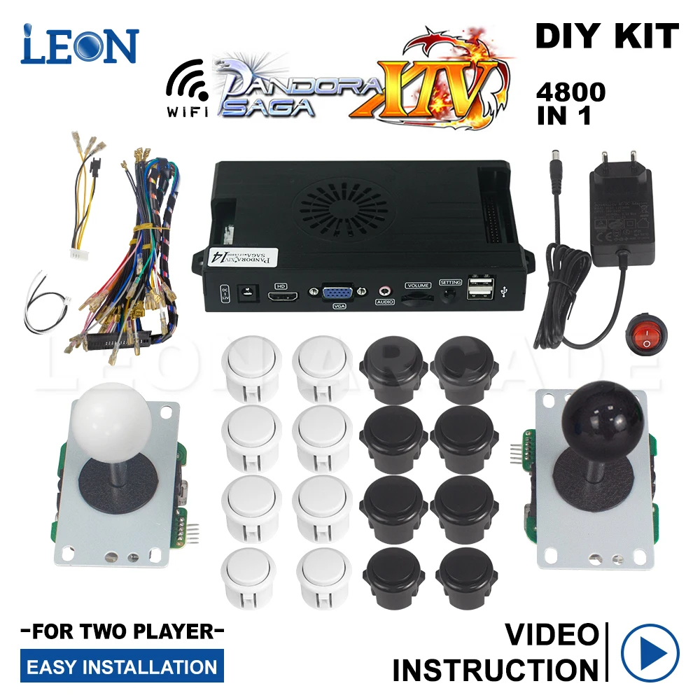 Pandora Box Saga 14 Sanwa Original Arcade Button Style 5 Pin 8 Way Sanwa Joystick Original Pandora Box 14 Wifi Arcade Kit
Pandora Box Saga 14 Sanwa Original Arcade Button Style 5 Pin 8 Way Sanwa Joystick Original Pandora Box 14 Wifi Arcade Kit