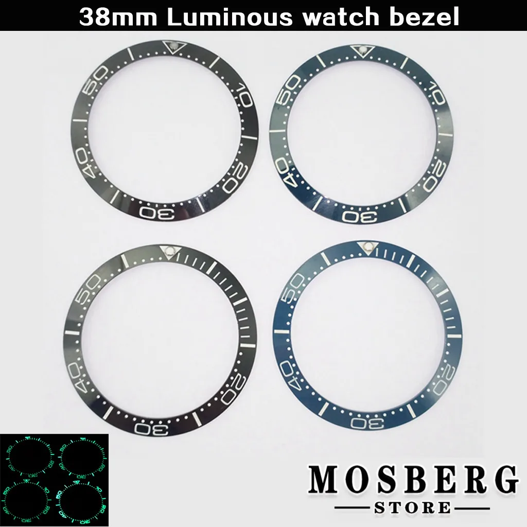Green Luminous Black Blue Diameter 38mm*30.6mm Ceramic Diver YM Yacht SUB Watch Bezel Ring Watches Accessories
Green Luminous Black Blue Diameter 38mm*30.6mm Ceramic Diver YM Yacht SUB Watch Bezel Ring Watches Accessories