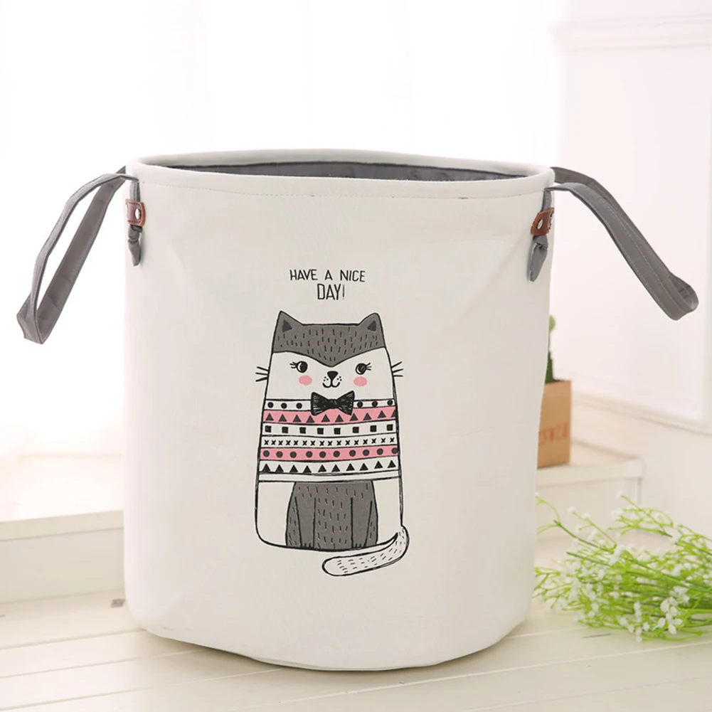 Laundry Basket Cartoon Pattern Fabric Bag Large Folding Dirty Clothes Laundry Sundries Toys Storage Baskets Box Home Supplies
Laundry Basket Cartoon Pattern Fabric Bag Large Folding Dirty Clothes Laundry Sundries Toys Storage Baskets Box Home Supplies