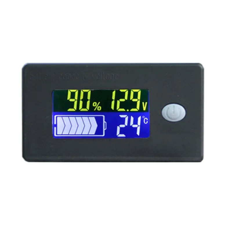 12-72V LCD Acid Lead Lithium Battery Capacity Indicator Voltmeter Voltage Tester With Cable Battery Monitor Meter
12-72V LCD Acid Lead Lithium Battery Capacity Indicator Voltmeter Voltage Tester With Cable Battery Monitor Meter