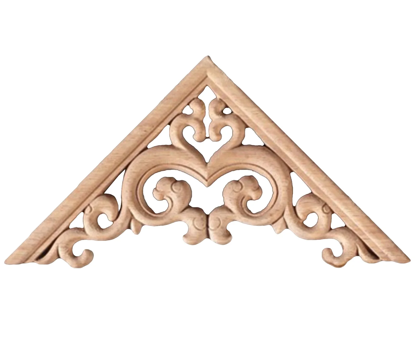 10PCS Solid Wood Carved Decal Decorative Triangular Flower Cabinet Furniture Small Horned Flower
10PCS Solid Wood Carved Decal Decorative Triangular Flower Cabinet Furniture Small Horned Flower