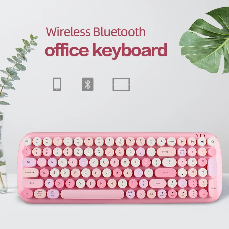 Mofii mofi Беспроводная Bluetooth клавиатура мобильный телефон планшет мышь девушка