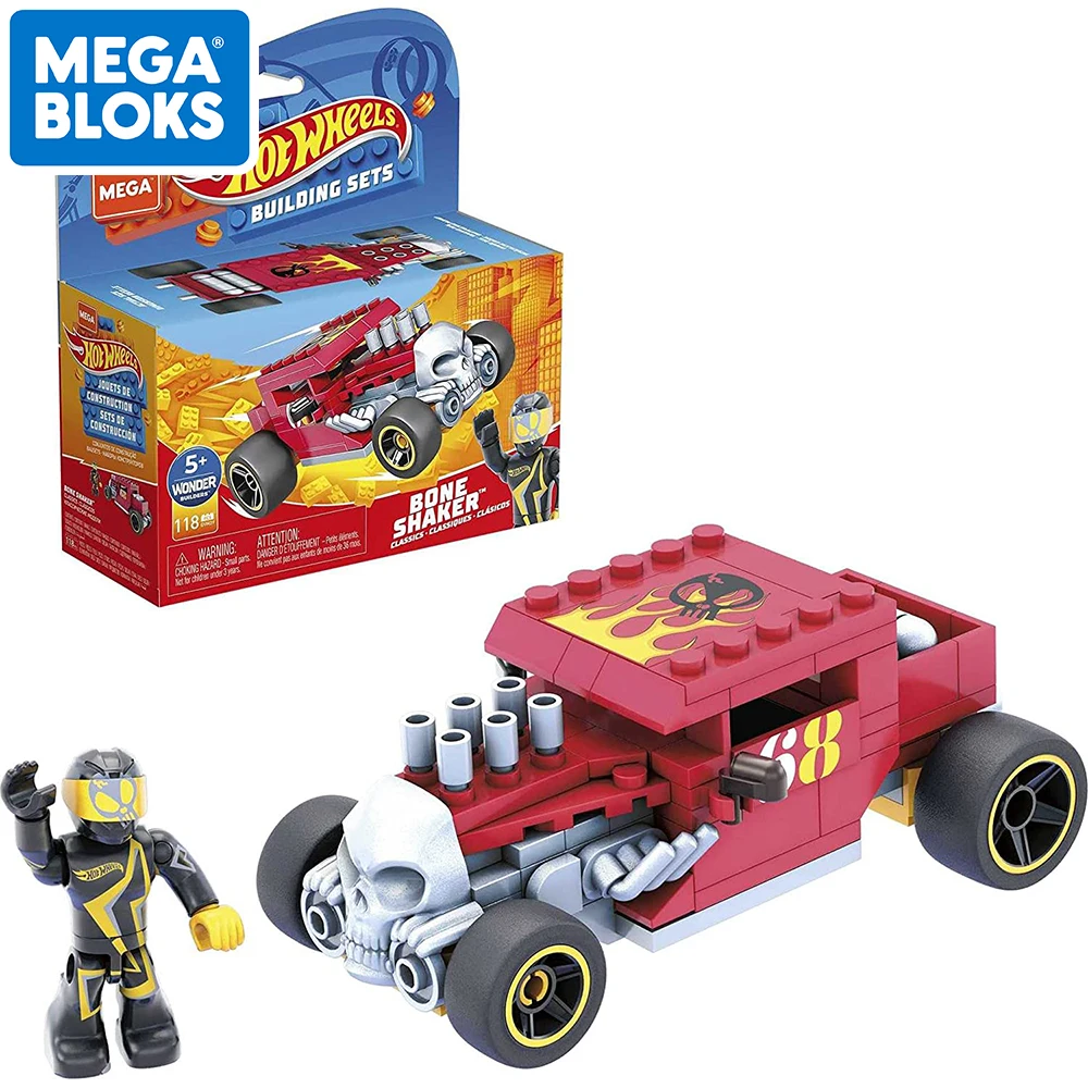 Original MEGA BLOKS Construx Bone Shaker Construction Set Sport Car Building Blocks New Arrival GVM28 4 Style Random For Kid Toy
Original MEGA BLOKS Construx Bone Shaker Construction Set Sport Car Building Blocks New Arrival GVM28 4 Style Random For Kid Toy