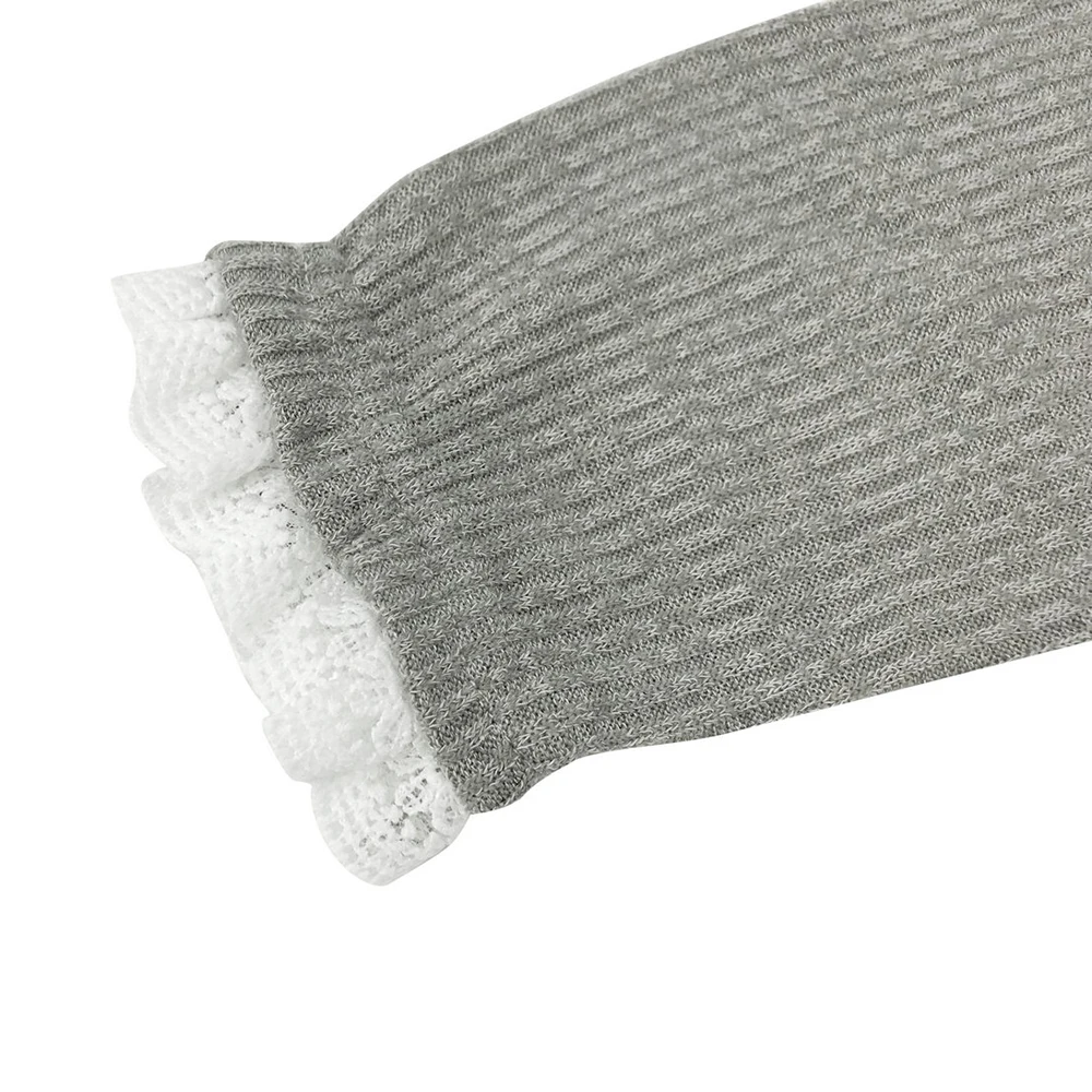 Women Sweaters Fashion Pure Gray Crewneck Ribbed Knitted Stitching Lace Pullover Jumpers Tops 2020 Autumn Spring New Clothes
Women Sweaters Fashion Pure Gray Crewneck Ribbed Knitted Stitching Lace Pullover Jumpers Tops 2020 Autumn Spring New Clothes