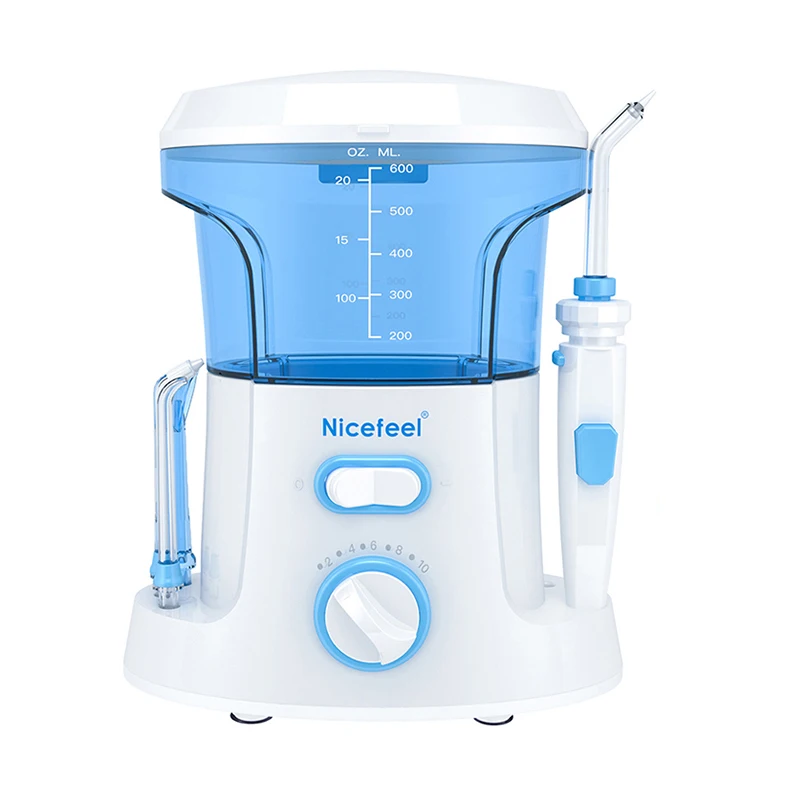 Multifunctional Teeth Care Water Irrigator 600ml Dental Flosser with 7 Jet Tips, Family Care
Multifunctional Teeth Care Water Irrigator 600ml Dental Flosser with 7 Jet Tips, Family Care