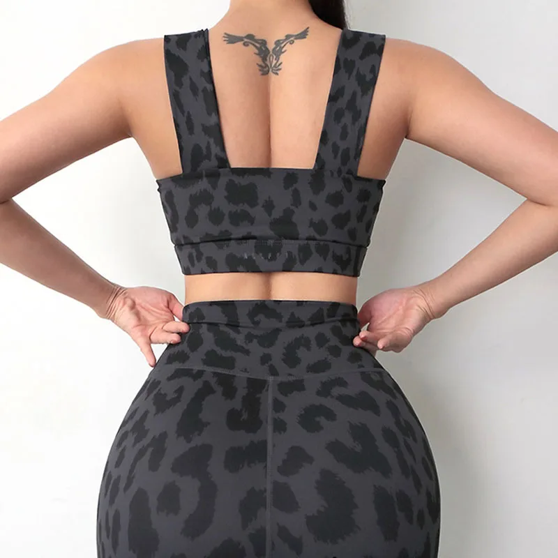 NORMOV Leopard Printed Women Bras Fitness Push Up Shockproof Skinny Underwear Workout Breathable Feminina Bras
NORMOV Leopard Printed Women Bras Fitness Push Up Shockproof Skinny Underwear Workout Breathable Feminina Bras