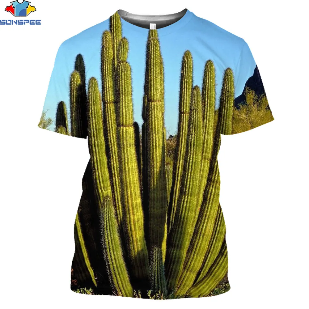 SONSPEE 3D Cactus DesertT-shirt 2021 Summer Unisex Casual Short Sleeve Men 3D Style Street Wear Pullover Clothing Tops
SONSPEE 3D Cactus DesertT-shirt 2021 Summer Unisex Casual Short Sleeve Men 3D Style Street Wear Pullover Clothing Tops